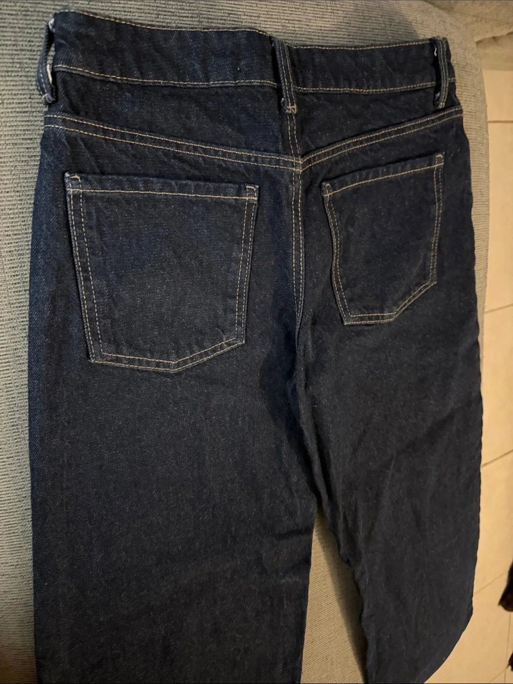 Bershka Dark Blue Denim Jeans 10-12 Years NWOT